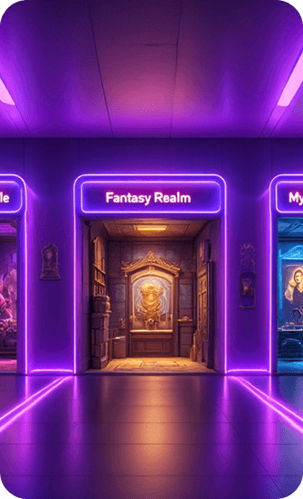 Many different rooms